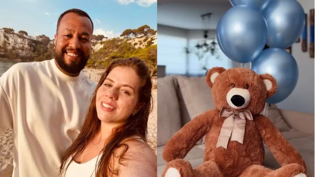 Tati Machado anuncia gravidez de menino e revela nome escolhido para o bebê