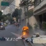 explosão em prédio em Copacabana