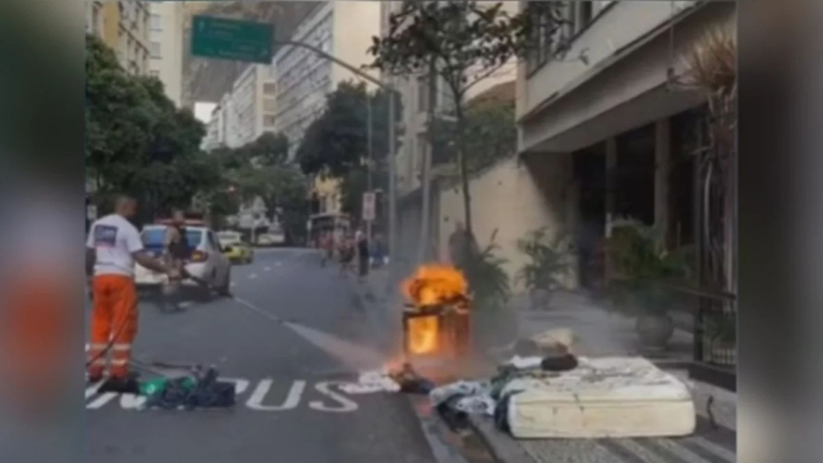 explosão em prédio em Copacabana