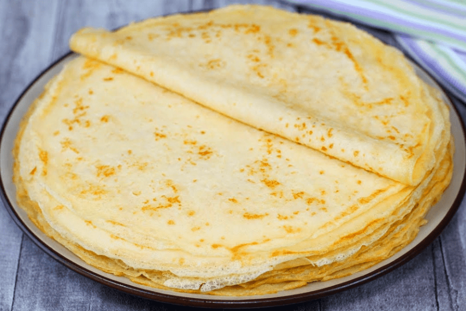 massa para crepes fácil