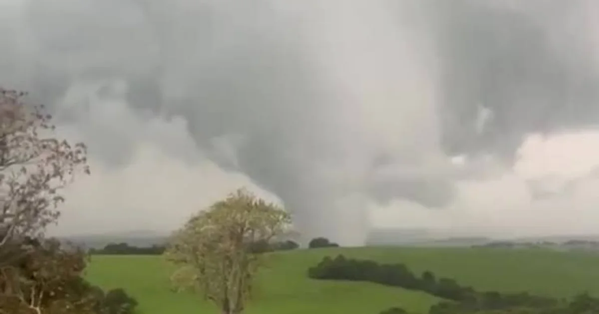 tornado no Paraná