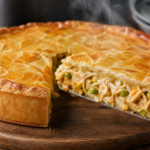 empadão de frango cremoso