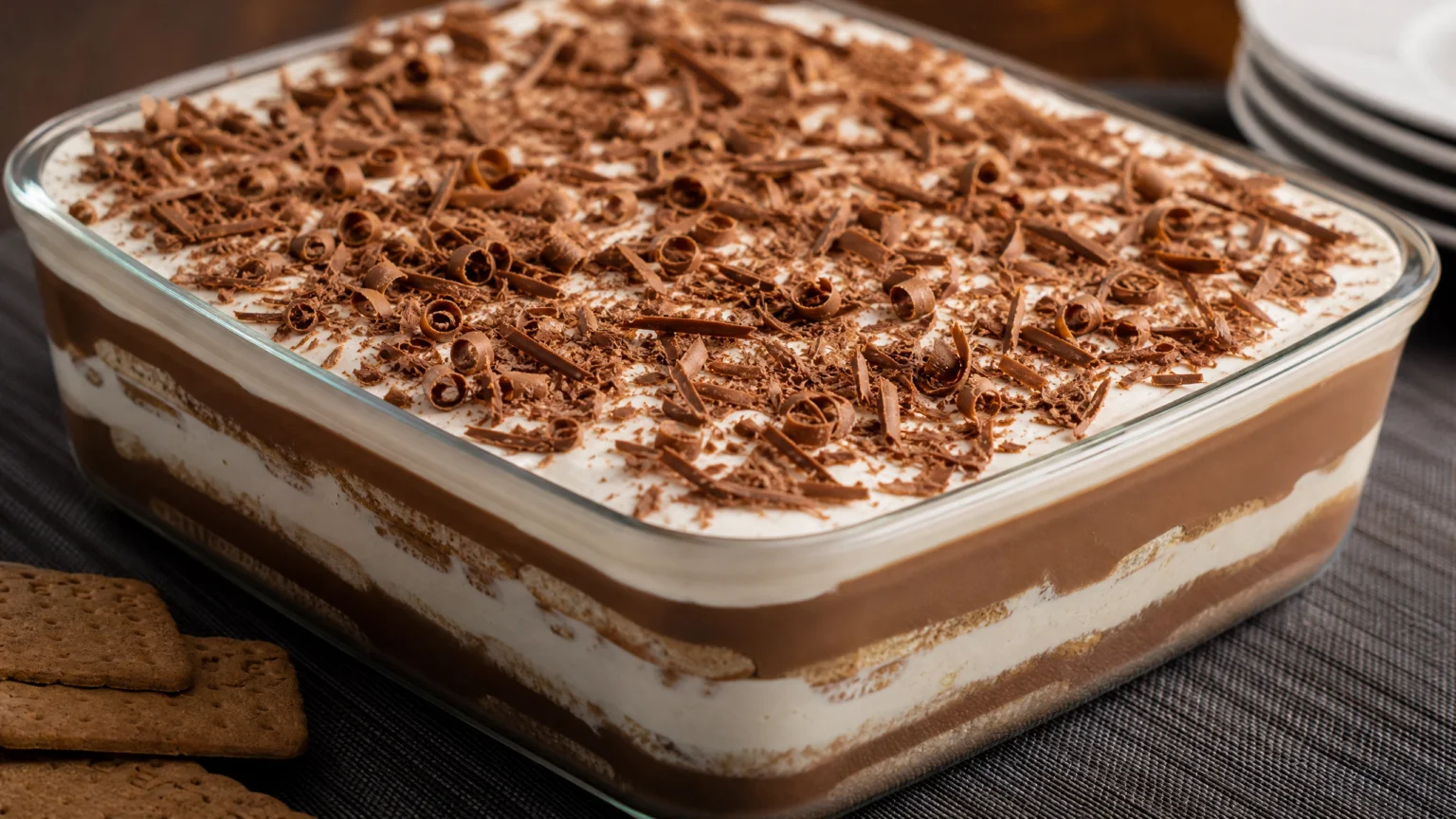 pavê de chocolate