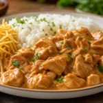 strogonoff de frango cremoso